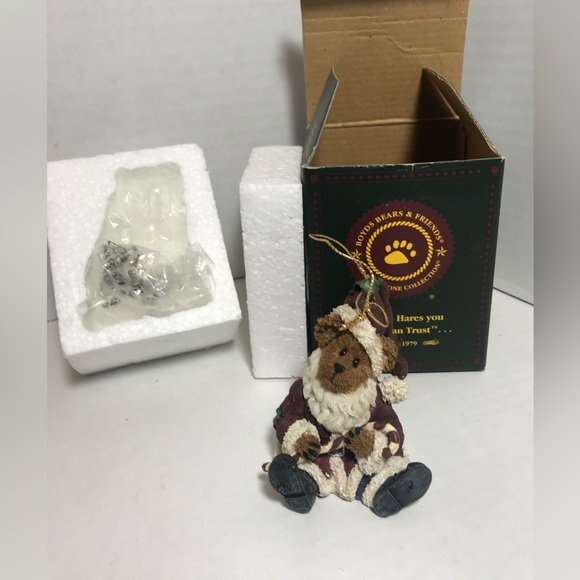 RETIRED BNIB BOYDS RESIN BEARSTONE - Nickleby PRICE FIRM NO BUNDLE OFFERS - Picture 2 of 10